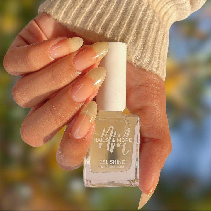 Argan Oil Infused Gel Shine Nail Polish - Long-Lasting, Vegan, Quick-Dry