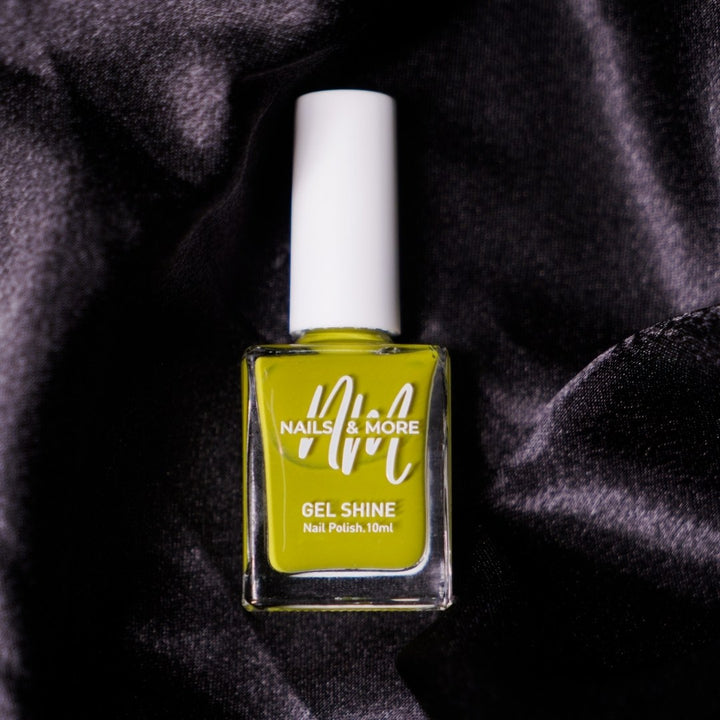 Argan Oil Infused Gel Shine Nail Polish - Long-Lasting, Vegan, Quick-Dry